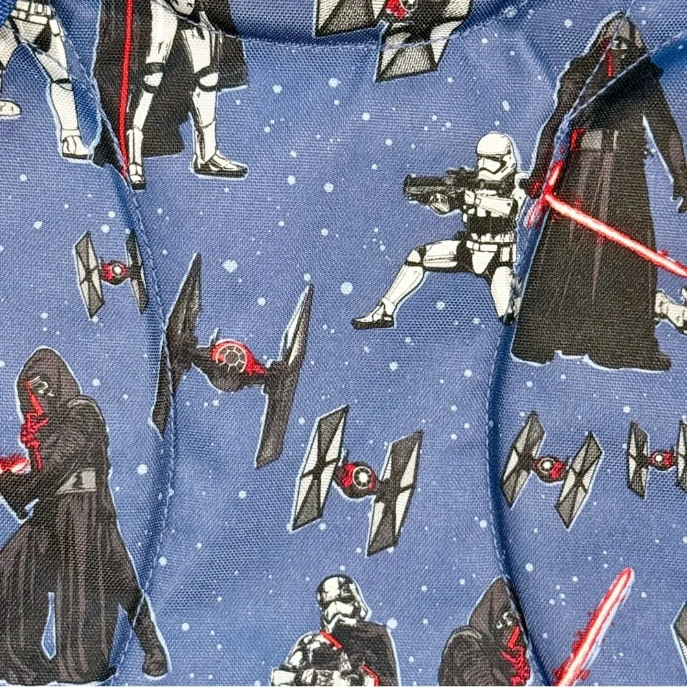 Pottery Barn Kids Star Wars Small Mackenzie Backpack Stormtroopers Kylo Ren Blue